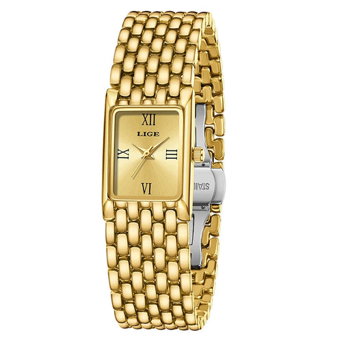 Camélia women’s watch – Gold