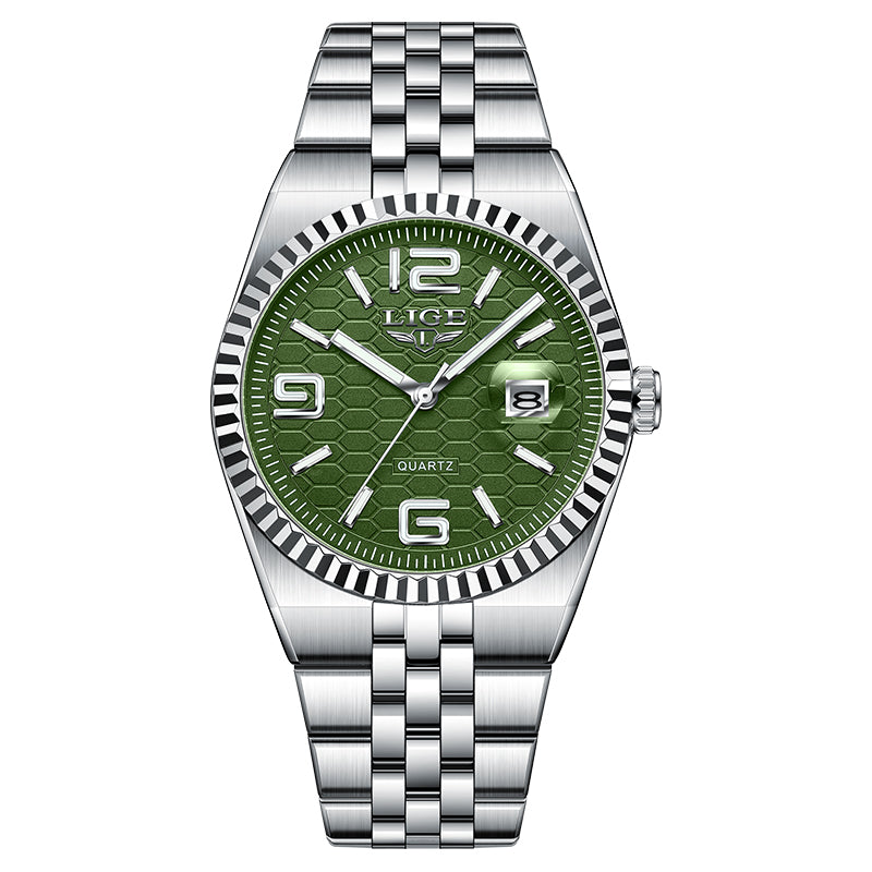 The Statesman herenhorloge – Groene wijzerplaat
