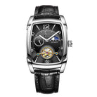 Silver, Black Dial