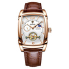 Rose Gold, White Dial